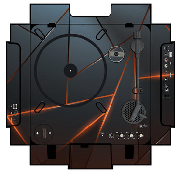 Numark PT 01 incl. Sides Skin Rifter Orange